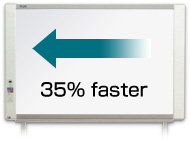 35% faster