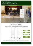 PLUS Mobile Information Board (PWG-DSK) Flyer 