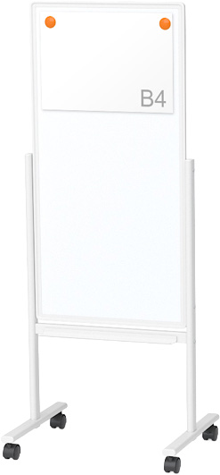 両面ホワイトボード案内板 KW-0409DSQKT