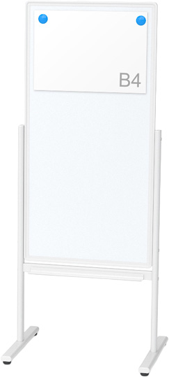 両面ホワイトボード案内板 KW-0409DSQAT