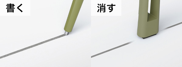 書く、消すイメージ