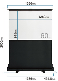 プロジェクタースクリーン FSR-60