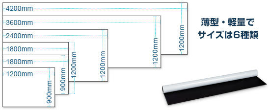 マグネットシート［大判マグネットシート］｜ホワイトボード｜製品情報
