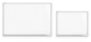 ニッケルホーロー板面仕様の脚付きホワイトボード 両面タイプ