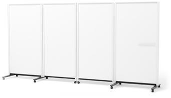 両面ホワイトボード　4連