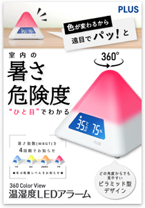温湿度LEDアラーム2025年夏